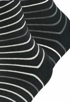 ESPRIT Fine Stripe 2-Pack - Sokken - Black -Esprit b980719872af4e02a016f2a5d89ae457