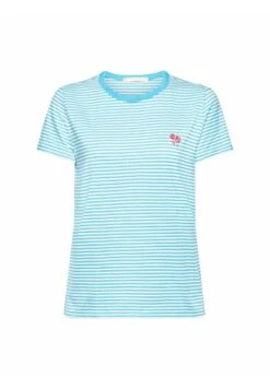 Edc By Esprit Gestreiftes Logo- T-Shirt Print - Turquoise 15 Edc By Esprit Gestreiftes Logo- T-Shirt Print - Turquoise -Esprit bb16e3b67ba948268360d4b93334779b