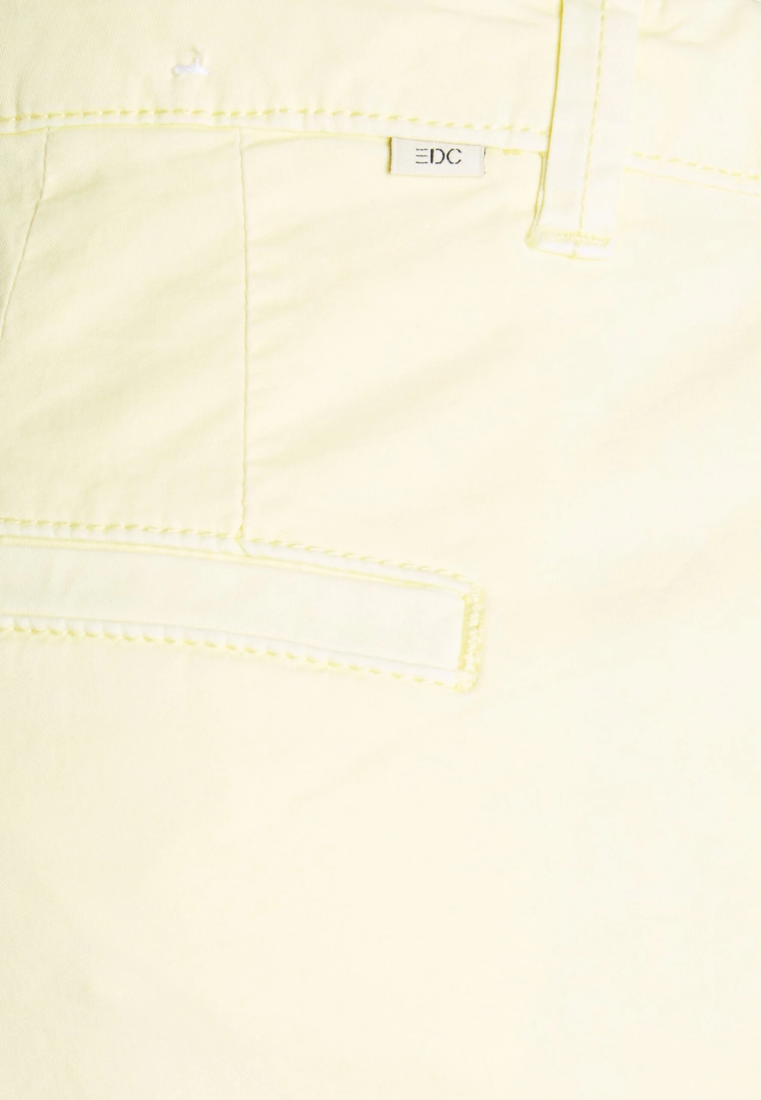 Edc By Esprit Pima - Shorts - Light Yellow 5 Edc By Esprit Pima - Shorts - Light Yellow - Afbeelding 3