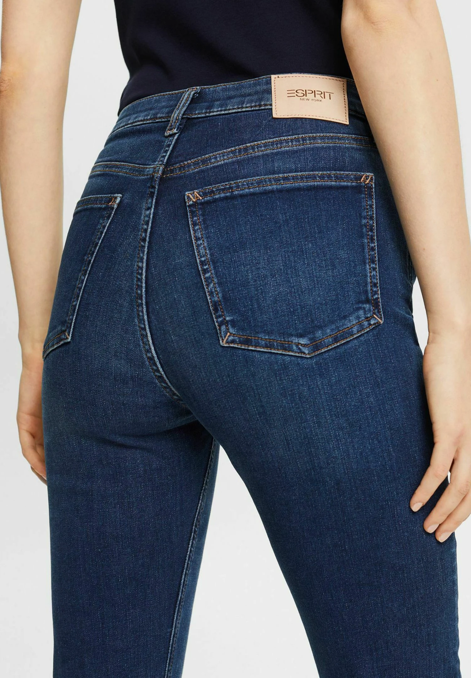 ESPRIT Bootcut Jeans - Blue Dark Wash 7 ESPRIT Bootcut Jeans - Blue Dark Wash - Afbeelding 5