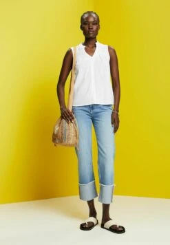 ESPRIT Ärmellose- Blouse - White -Esprit c14cf516d056422a94f684955cf1e9bc