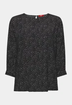 ESPRIT Crepe With Print - Blouse - Black 21 ESPRIT Crepe With Print - Blouse - Black -Esprit c4a7456793fe43b599eda279dcb501a0
