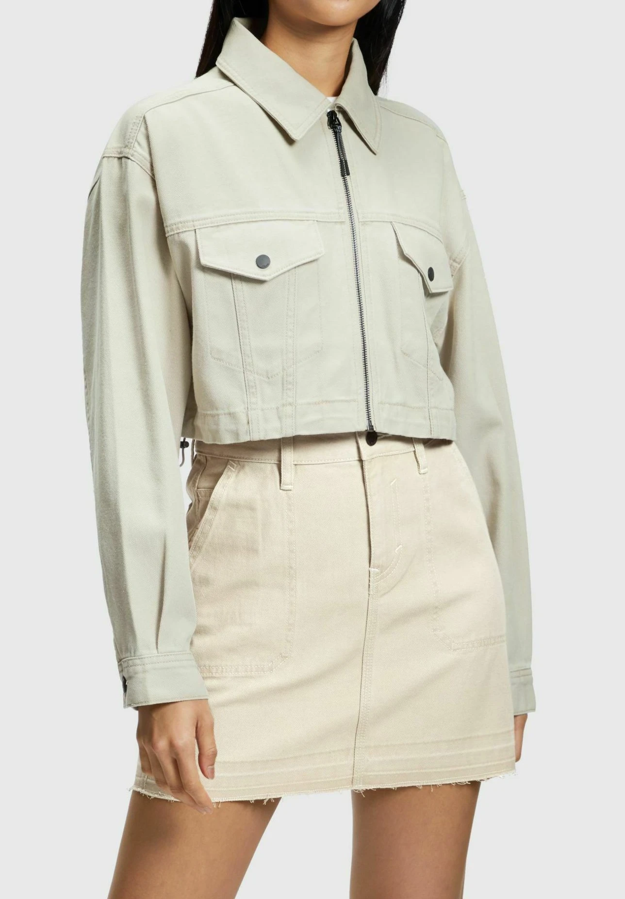 ESPRIT Indoor - Spijkerjas - New Sand 3 ESPRIT Indoor - Spijkerjas - New Sand