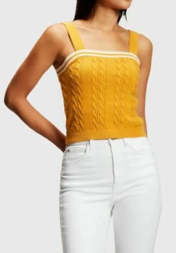 Voorkant 23 ESPRIT Mit Delfin-Logo - Top - Yellow