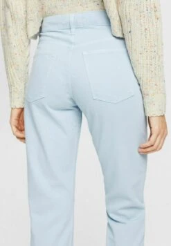 ESPRIT Im Mom Fit - Straight Leg Jeans - Pastel Blue -Esprit ca640609f2f64fef859b3dd37a43b8d1