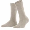 ESPRIT Cable Stich Boot - Sokken - Beige Mel