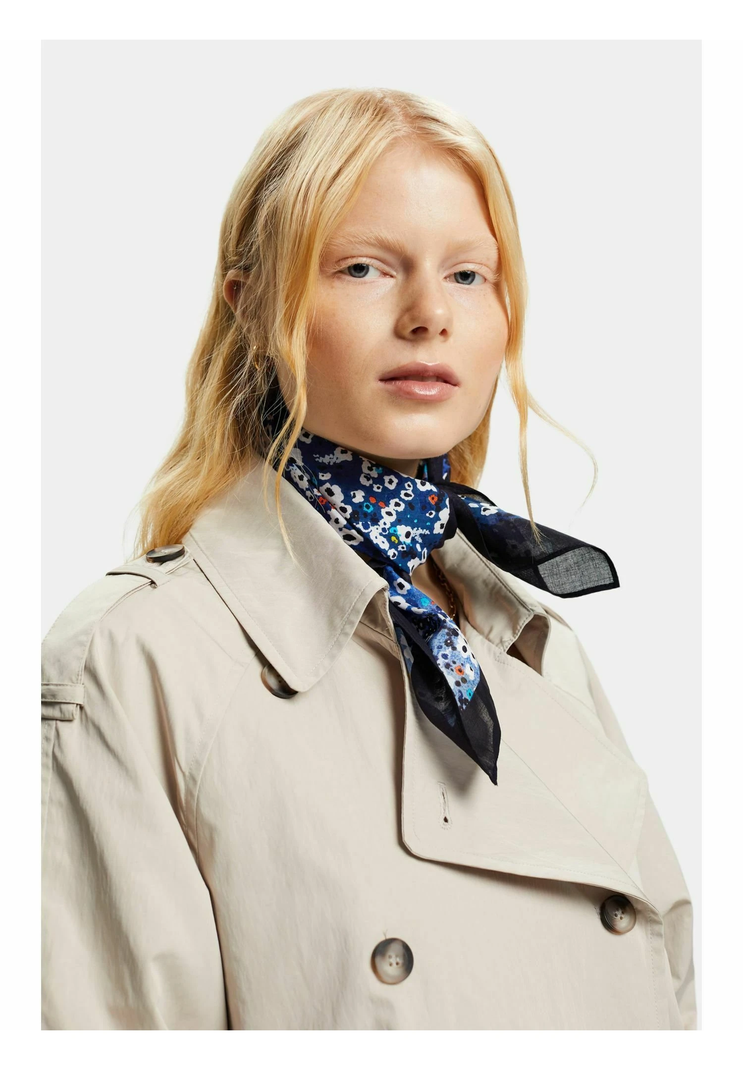 ESPRIT Bandana - Sjaal - New Blue 4 ESPRIT Bandana - Sjaal - New Blue - Afbeelding 2