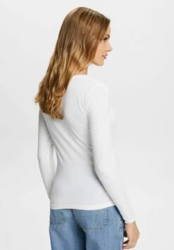 ESPRIT Longsleeve - White -Esprit cdcf565ea9c04635836d571a7d4f60d7
