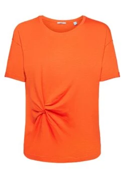 ESPRIT Twisted Hem - T-Shirt Print - Orange Red 12 ESPRIT Twisted Hem - T-Shirt Print - Orange Red -Esprit d8f9bb477aa24c22893fcb2a9837860b