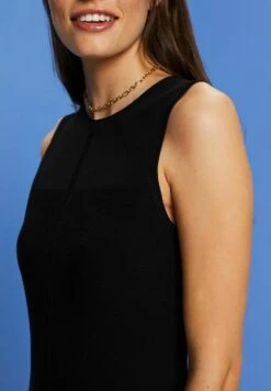 ESPRIT Flat - Gebreide Jurk - Black -Esprit daef12284b05494eaac3dff66cee3df9