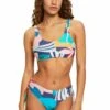 ESPRIT Im Croptop Look Mit Print - Bikinitop - Ink -Esprit db704445d0db48d196770f251d235fea