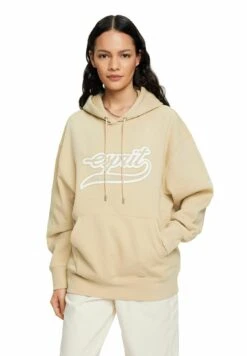 ESPRIT Mit Logoprint - Hoodie - Beige -Esprit e0865f66af8d4de4976149fd574d4bd4