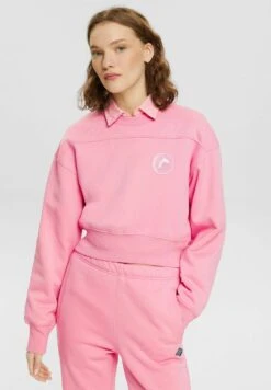 ESPRIT Cropped - Sweater - Pink