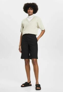 ESPRIT Mit Hohem Bund - Shorts - Black -Esprit e49440f864e14534b27c2548623997f8
