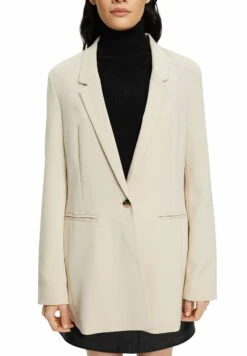ESPRIT Einreihiger - Halflange Jas - Light Taupe