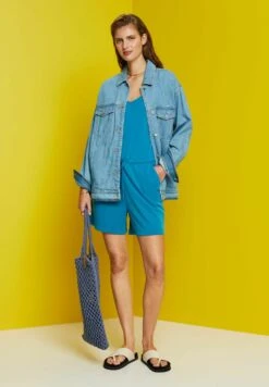 ESPRIT Overalls- Jumpsuit - Dark Turquoise 17 ESPRIT Overalls- Jumpsuit - Dark Turquoise -Esprit ed9bf31730cd42d8a00f88e7dec374d8