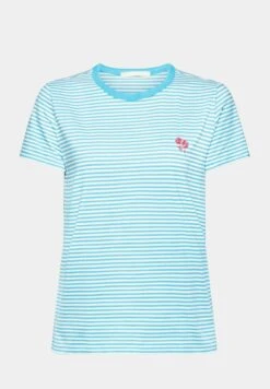 Edc By Esprit Gestreiftes Logo- T-Shirt Print - Turquoise 17 Edc By Esprit Gestreiftes Logo- T-Shirt Print - Turquoise -Esprit edfa8eecd4a5479eb34a59b0f0298555