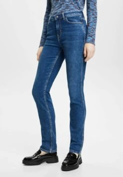 ESPRIT High Rise - Slim Fit Jeans - Blue Medium Washed New