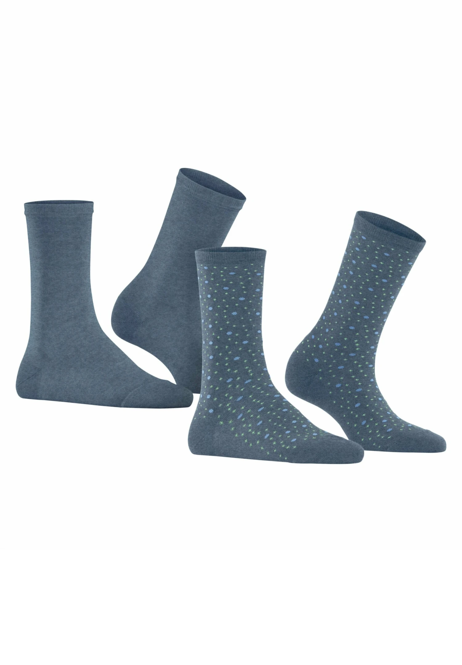 ESPRIT Playful Dot 2Er-Pack - Sokken - Light Denim 6 ESPRIT Playful Dot 2Er-Pack - Sokken - Light Denim - Afbeelding 4