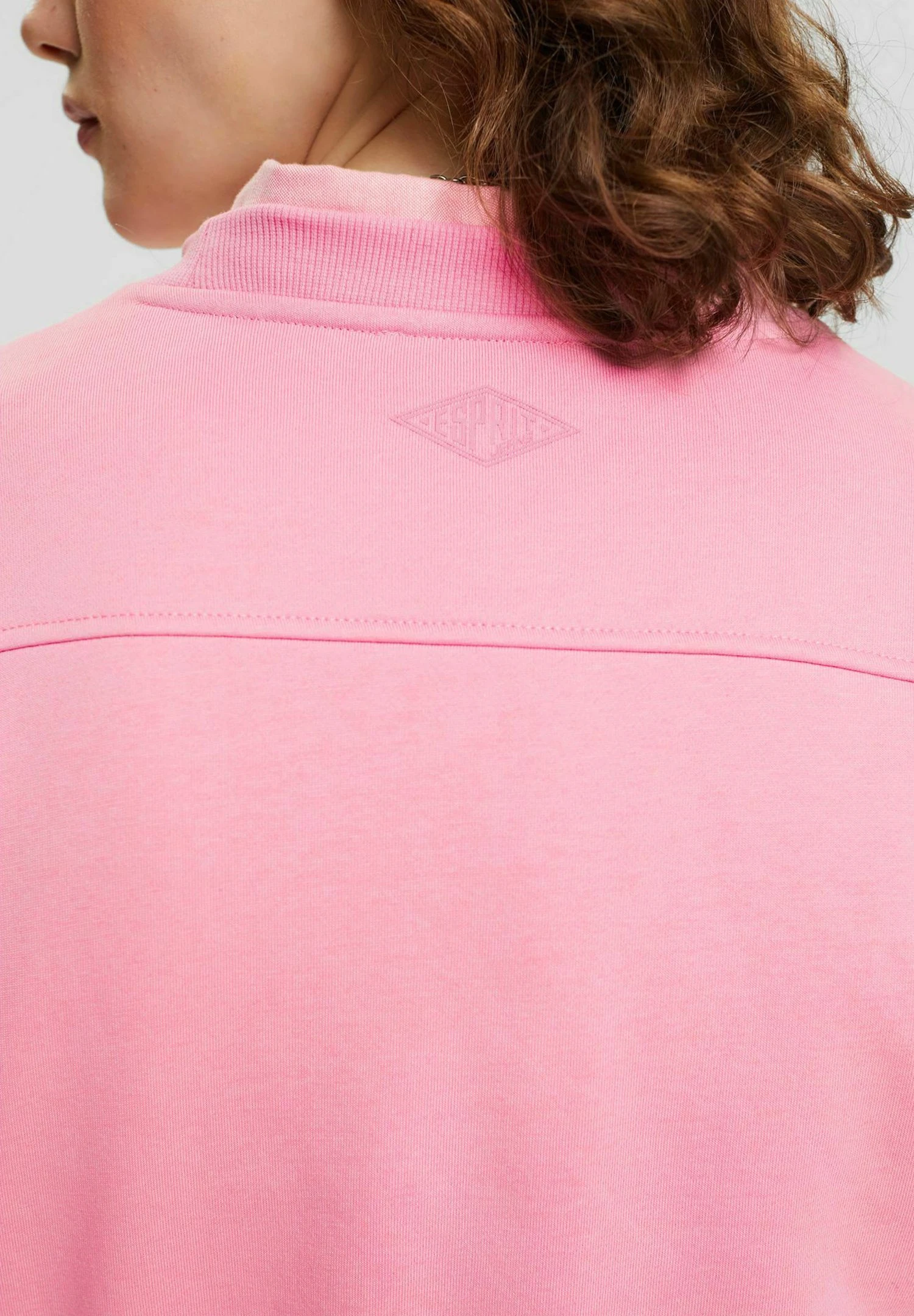 ESPRIT Cropped - Sweater - Pink 7 ESPRIT Cropped - Sweater - Pink - Afbeelding 5