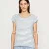 ESPRIT Stripe - T-Shirt Print - Light Blue/Lavender 1 ESPRIT Stripe - T-Shirt Print - Light Blue/Lavender -Esprit f546360abf214144bbd3b8b40e5f8ea2