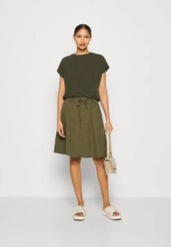 ESPRIT Skirt - A-Lijn Rok - Khaki Green 9 ESPRIT Skirt - A-Lijn Rok - Khaki Green -Esprit f61bb2cc964f457cb7d71a320bbc750d