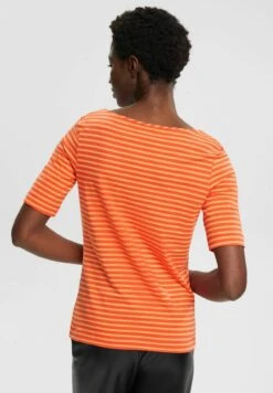 ESPRIT Co El Striped - T-Shirt Print - Orange/Red New 11 ESPRIT Co El Striped - T-Shirt Print - Orange/Red New -Esprit fdd43ef99dd948328f6a87afc9d2e3e1