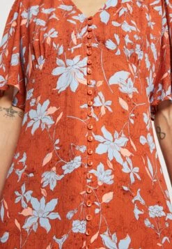 ESPRIT Dress - Blousejurk - Coral Orange -Esprit ff6ac01384614f93a2bab58f249ae7a6